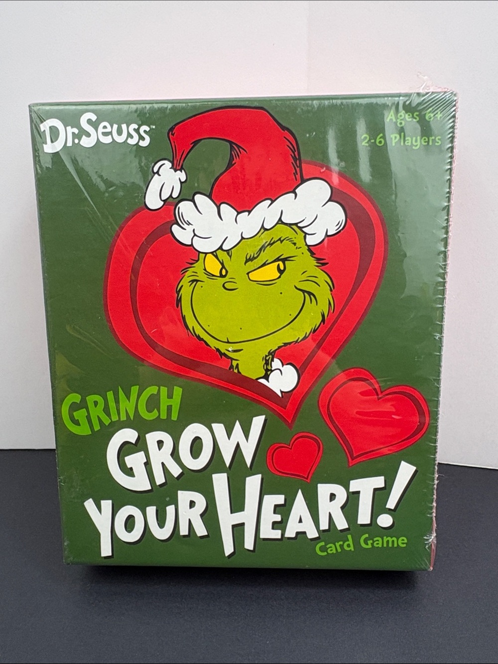 Dr. Seuss Grinch Grow Your Heart Card Game Funko 2021 Christmas